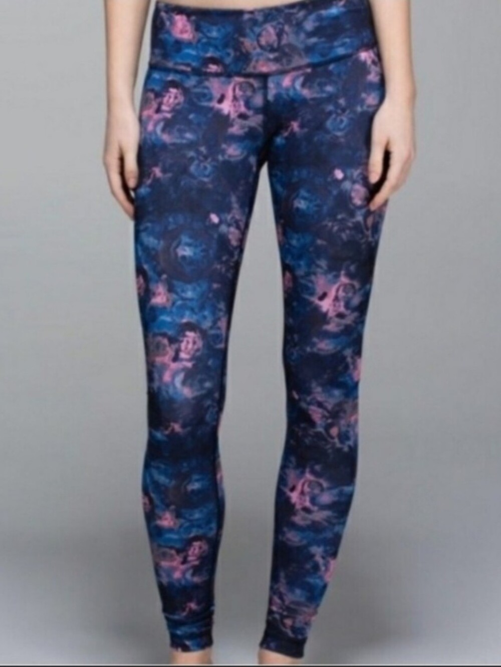 Lululemon Wunder Under Floral Leggings